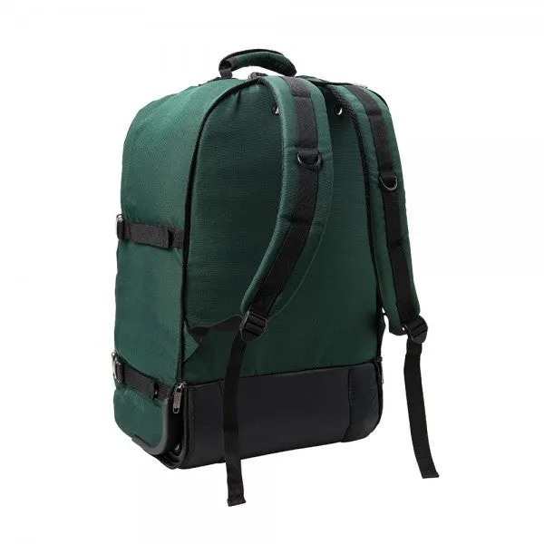 Cabin Max Lyon 22x16x8" (55x40x20cm) Cabin Trolley Backpack (Hunter Green)