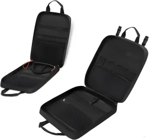 Camp Kitchen Organizer, High Capacity Camping Cooking Utensils Bag, with Paper Towel Holder, Multi-pocket Waterproof Camping Utensils Holder for BBQ Outdoor Cooking Essentials