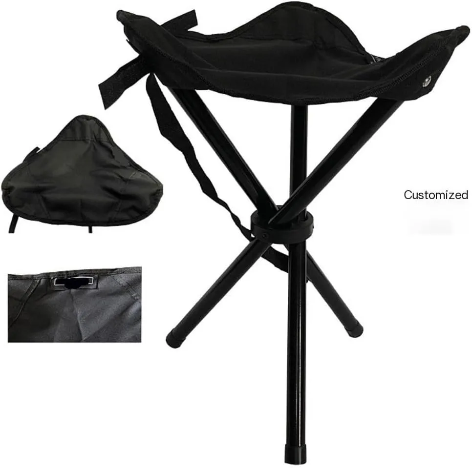 Camp Stool Outdoor Portable Stool Fishing Stool Camping Folding Chair Small Bench Mazar Camping Dormitory Small Stool Camping Stool(Green)