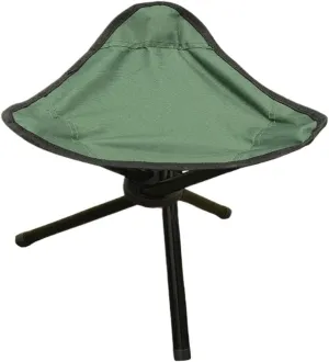Camp Stool Outdoor Portable Stool Fishing Stool Camping Folding Chair Small Bench Mazar Camping Dormitory Small Stool Camping Stool(Green)