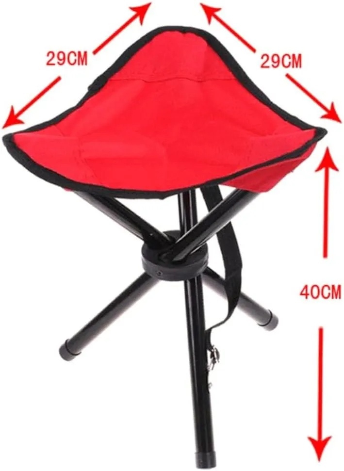 Camp Stool Outdoor Portable Stool Fishing Stool Camping Folding Chair Small Bench Mazar Camping Dormitory Small Stool Camping Stool(Green)