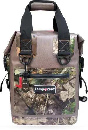 CAMP-ZERO Roll Top Cooler Bag with Backpack Straps