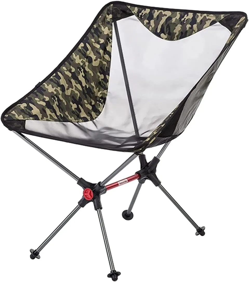 Camping Chair Fishing Chair Folding Chairs Camping Outdoor Folding Chair Camping Beach Portable Simple Backrest Folding Sketching Seat Stool with Mesh Fabric Backrest Lawn Chairs Outside (Color : A)