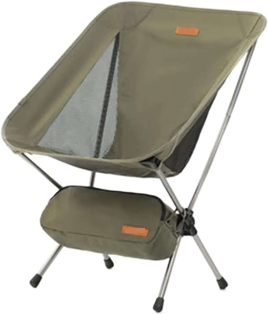 Camping Chair Folding Chairs Lawn Chairs Ultralight Backpack Camping Chair Travel Hiking Foldable Portable Outdoor Beach Backpack Seat, Breathable Double-Sided Mesh Folding Chair Camp Chair Moon Chair