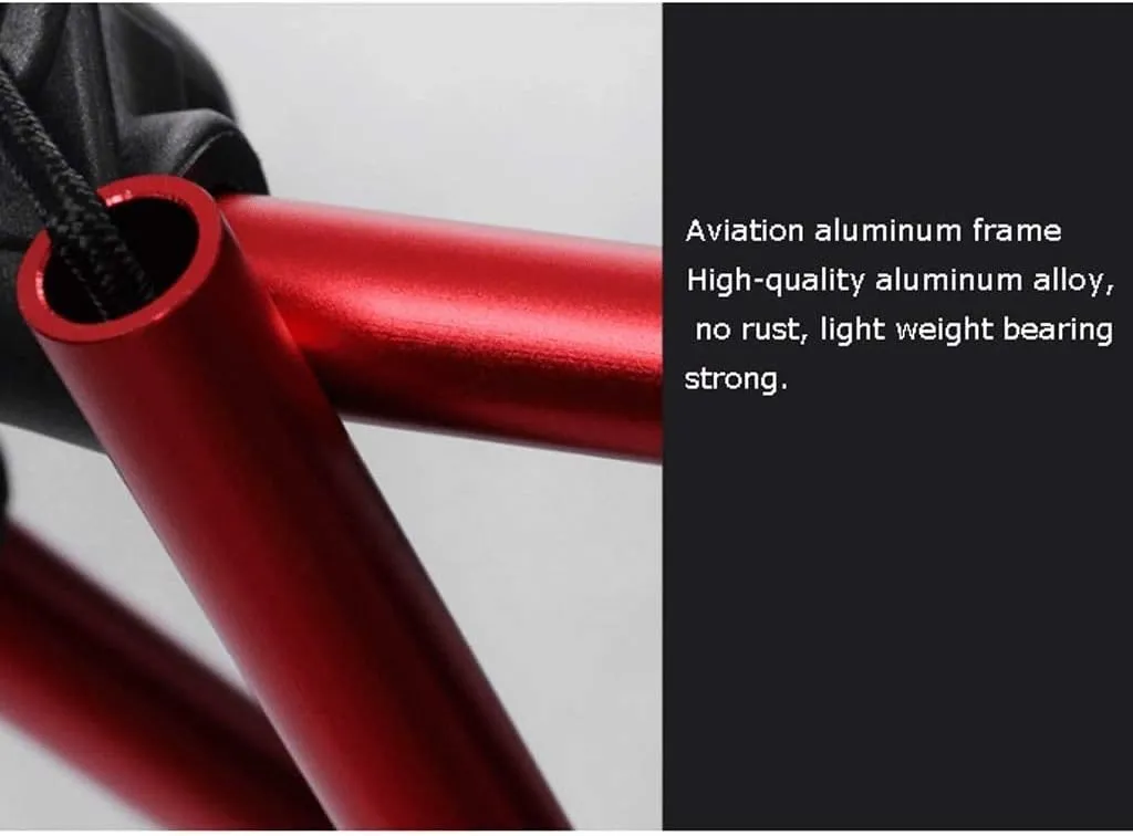 Camping Chairs Portable Camping Chair Outdoor Lightweight Aluminum Moon Chair Leisure Camping Fishing Chair Folding Stool Portable Folding Chair (Color : E)