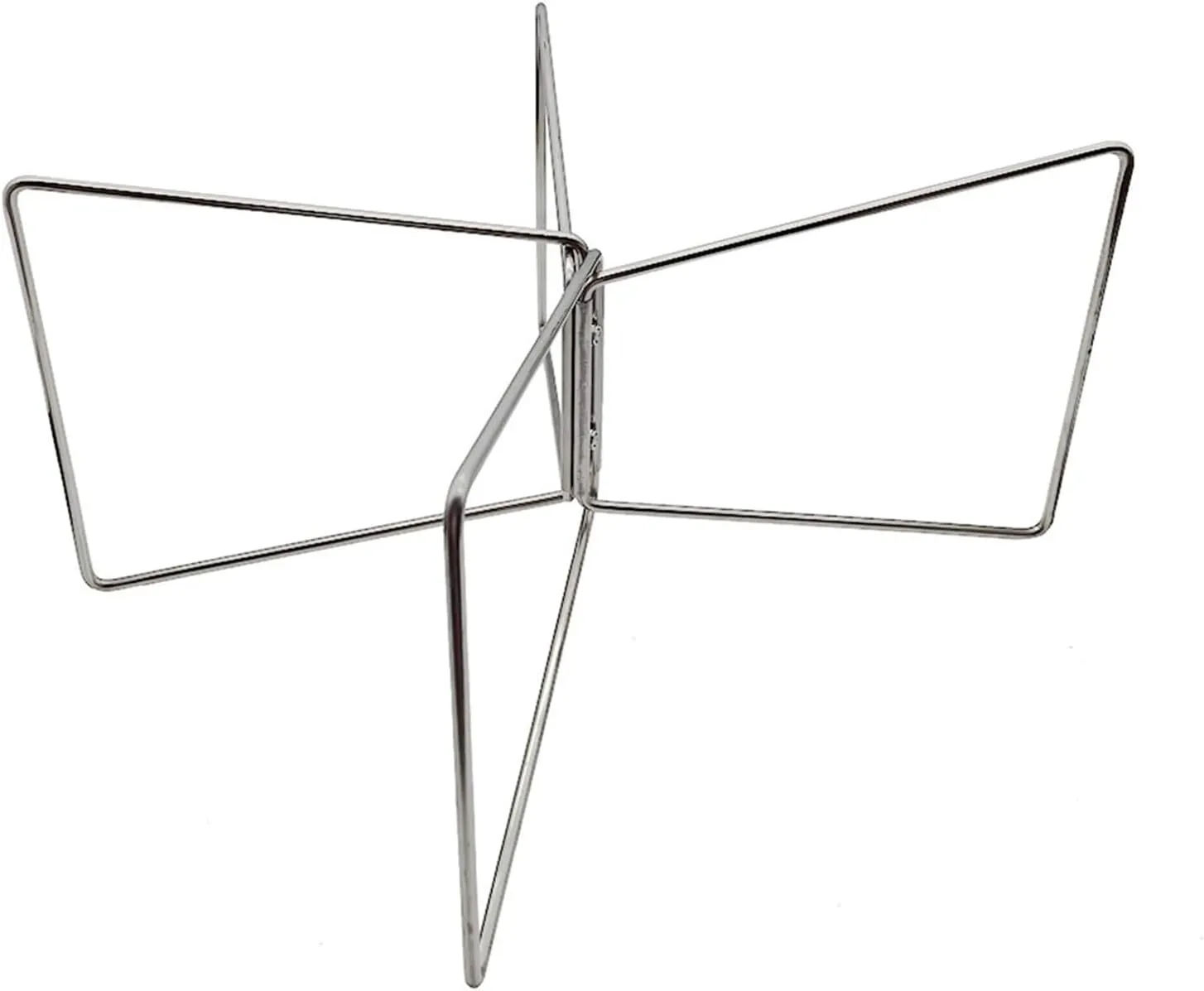 Camping Foldable Metal Stand Portable Metal Luggage Rack Ice Box Holder Coolers Stand for Outdoor Picnics Fishing