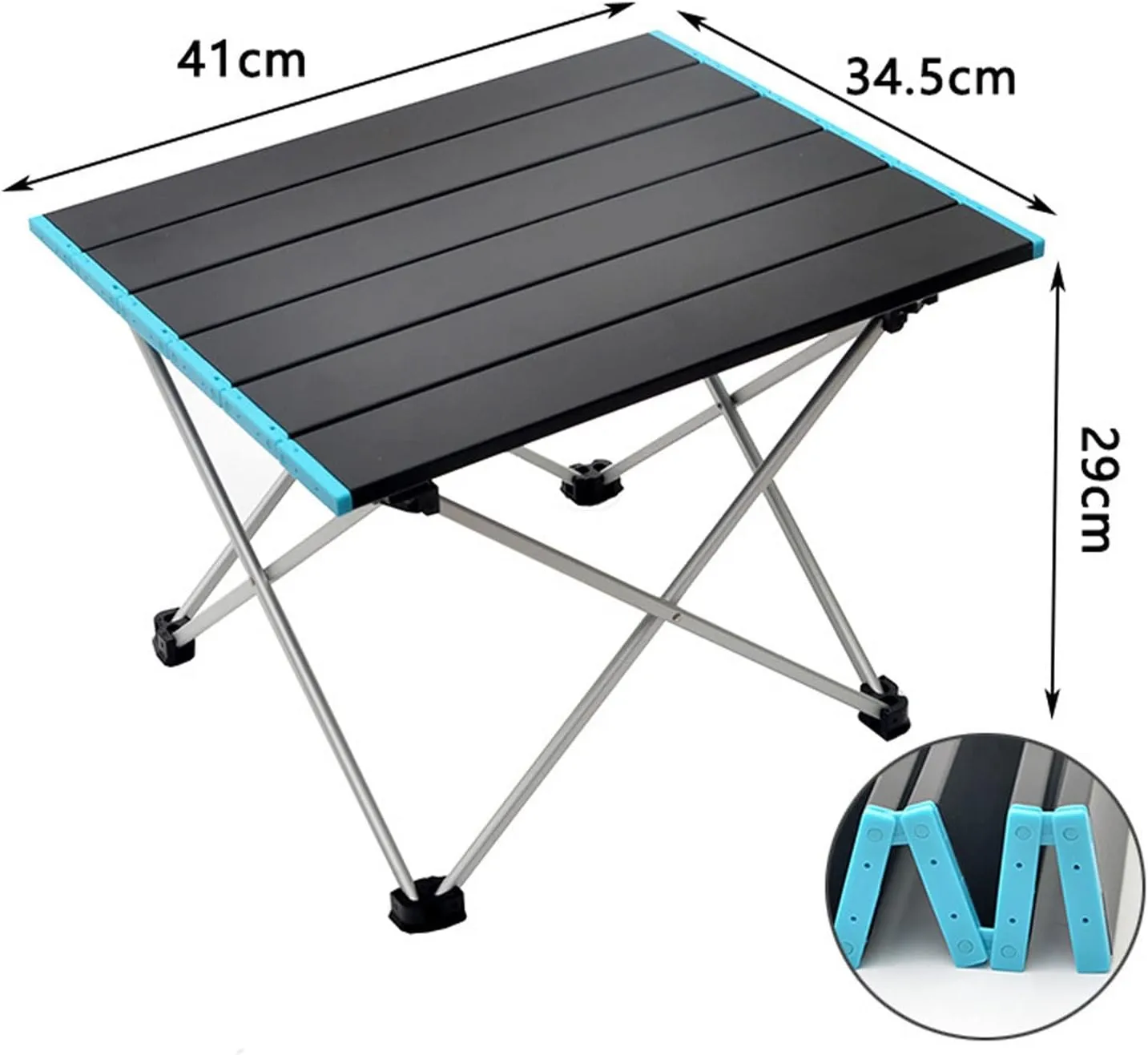 Camping Foldable Table,Ultralight Portable Folding Camping Table Foldable Outdoor Dinner Desk High Strength Aluminum Alloy for Garden Party Picnic BBQ