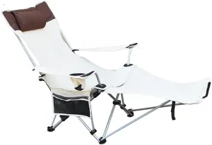 Camping Folding Deck Chairs, Portable Fishing Beach Lawn Garden Barbecue Recliner, Sunbathing Backyard Simple Sun Bed, Sports Events, Tailgating Party, Director Chair,C