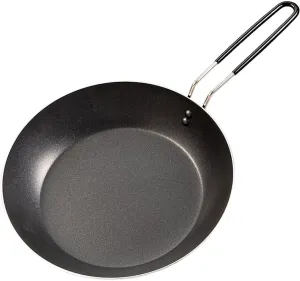 Camping Fry Pan Non Stick Skillet Heat Resistant Portable Cookware Foldable Handle for Fishing Kitchen Travel BBQ Backpacking