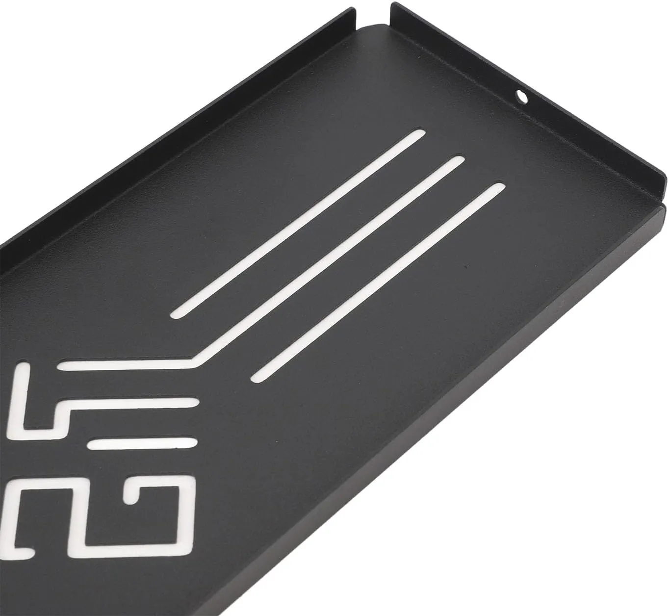 Camping IGT Table Board 0.5 Unit, Lightweight Detachable Aluminum Alloy Construction, Sand Blasted Black Outer layer, Multifunctional Use, Includes Storage , Compatible with IGT Un (FU board)
