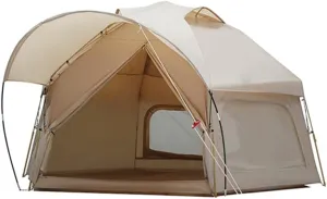 Camping Instant Tent - 5-8 Person Automatic Tent Waterproof Windproof Family Cabin Tent with Rainfly Easy Set Up for Camping Hiking Mountaineering