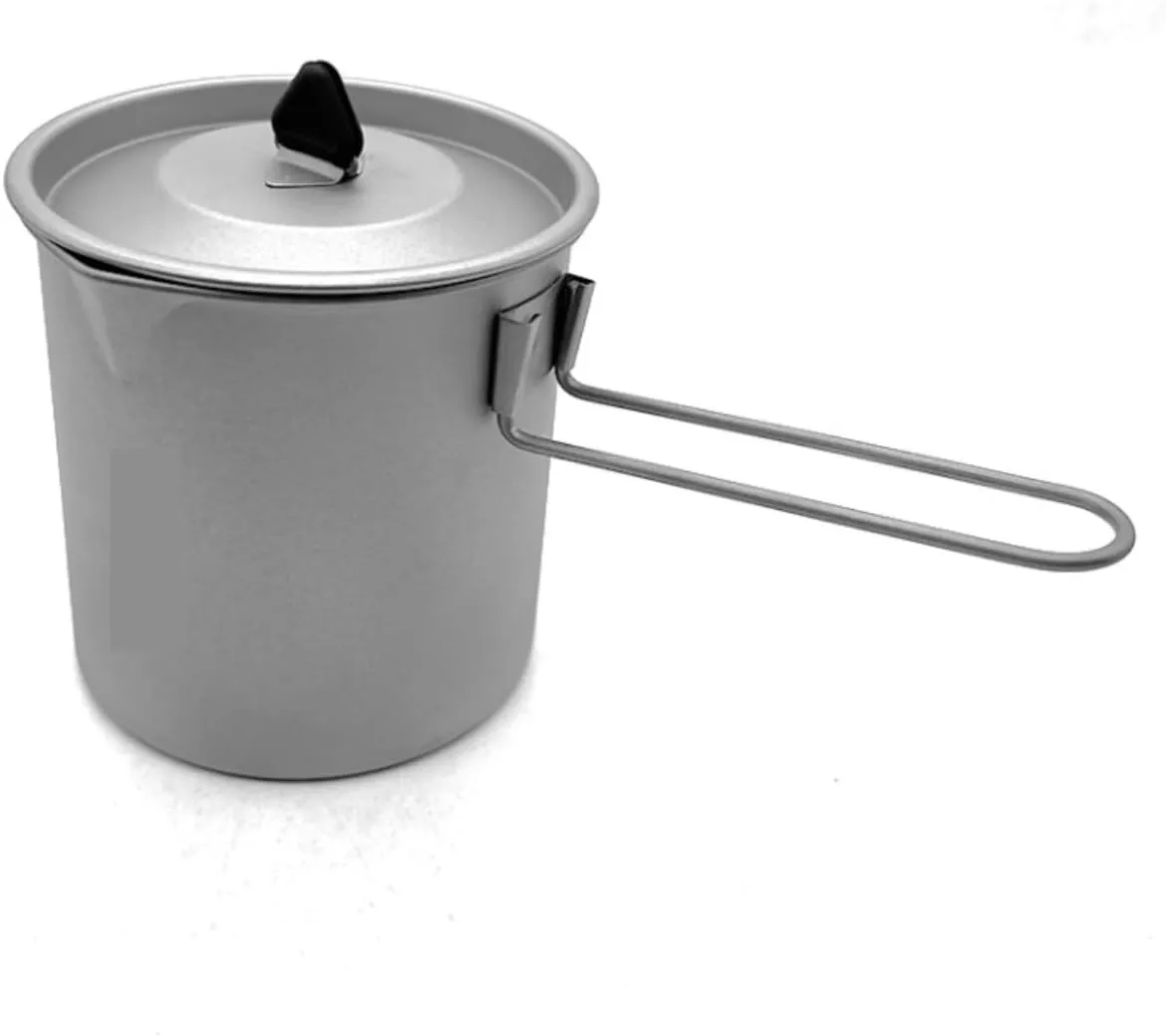 Camping Kitchen Utensil Detachable Handle Hawkbill Cup Outdoor Camping Picnic Mug Portable Cooker for Outdoor Cooking