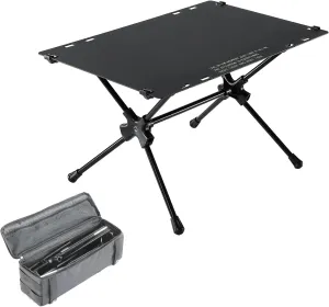 camping moon Tactical Table Hard Top Worktop Plate L 23.2'' x W 15.2'' Black T-510-ZJ-TB