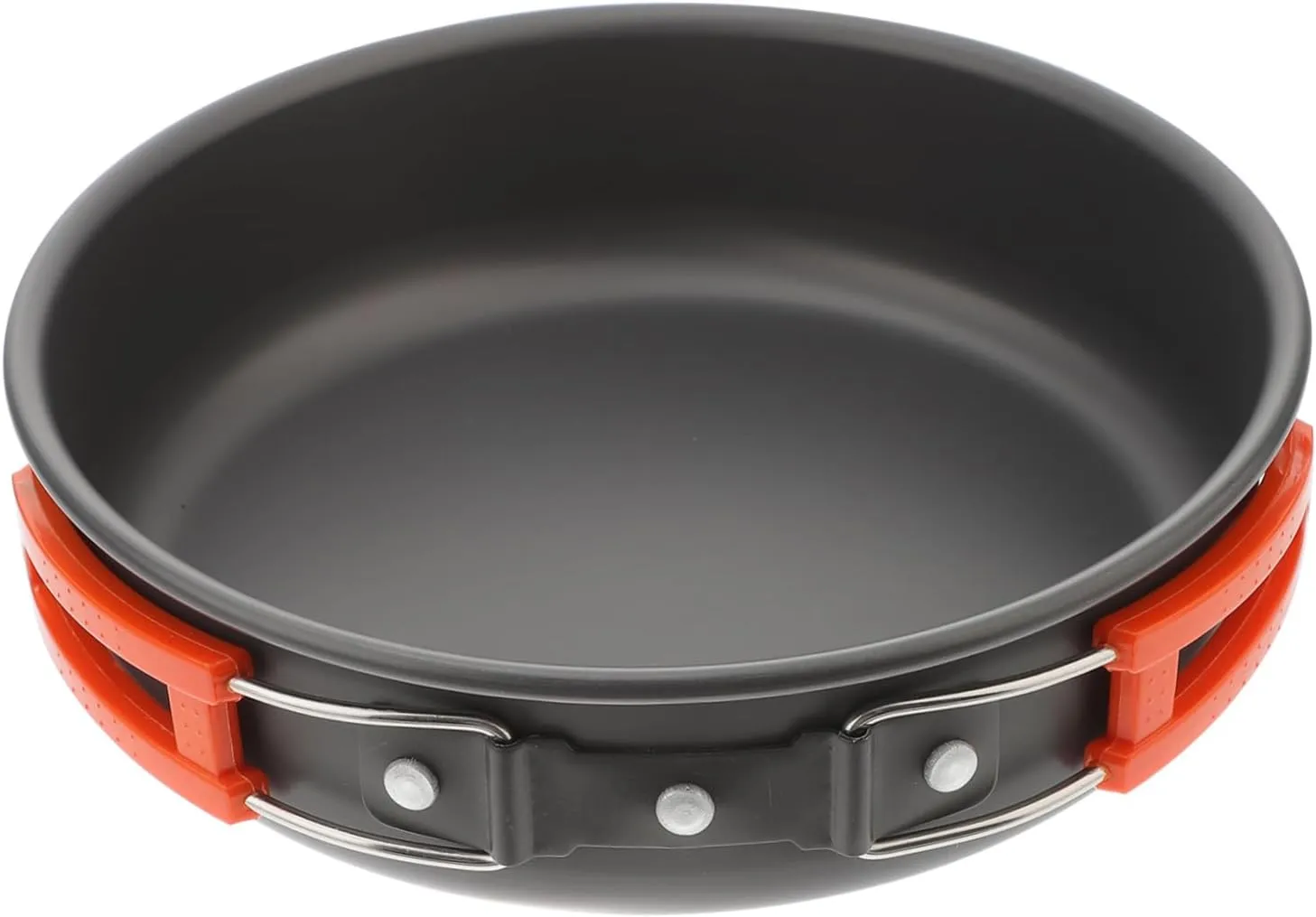 Camping Pan Set Compact Aluminum Cooking Pot Utensils for Outdoor Cooking