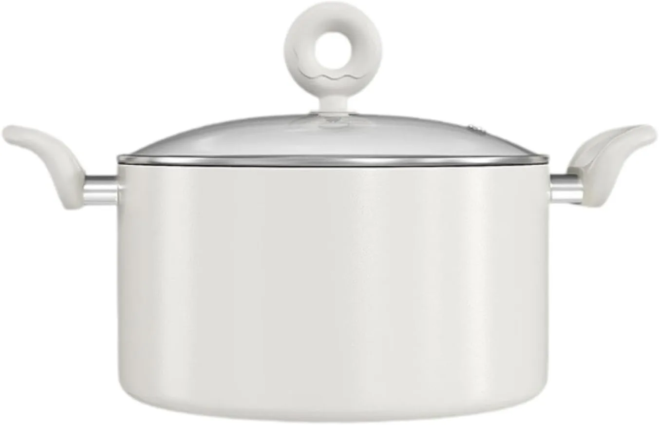 Camping Pot Stock Pot Kitchen Cookware Multipurpose Equipment Stockpot with Lid for Campfire Outdoor Indoor Picnic Hiking