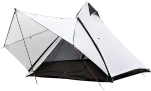 Camping Pyramid Tent Adult Indian Teepee Tent Yurt Tent Double Layers Waterproof Anti-UV Windproof Tents for Outdoor Camping Hiking Hunting 3-4 Person