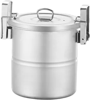 Camping Rice Cooker Steamer Small Lightweight Camping Equipment Cookware Steaming Pot for Travel Hiking BBQ Backpacking