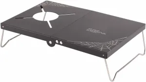 Camping Table Aluminum Alloy Foldable Portable Mini Camping Stove Table with Storage Bag for Outdoor