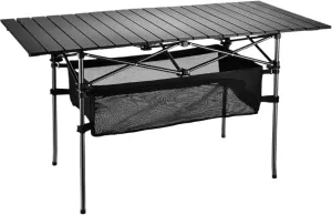 Camping Table Outdoor Folding Portable Picnic Camping Table, Aluminum Roll-up Table with Easy Carrying Bag for Indoor,Outdoor,Camping, Beach Beach Picnic