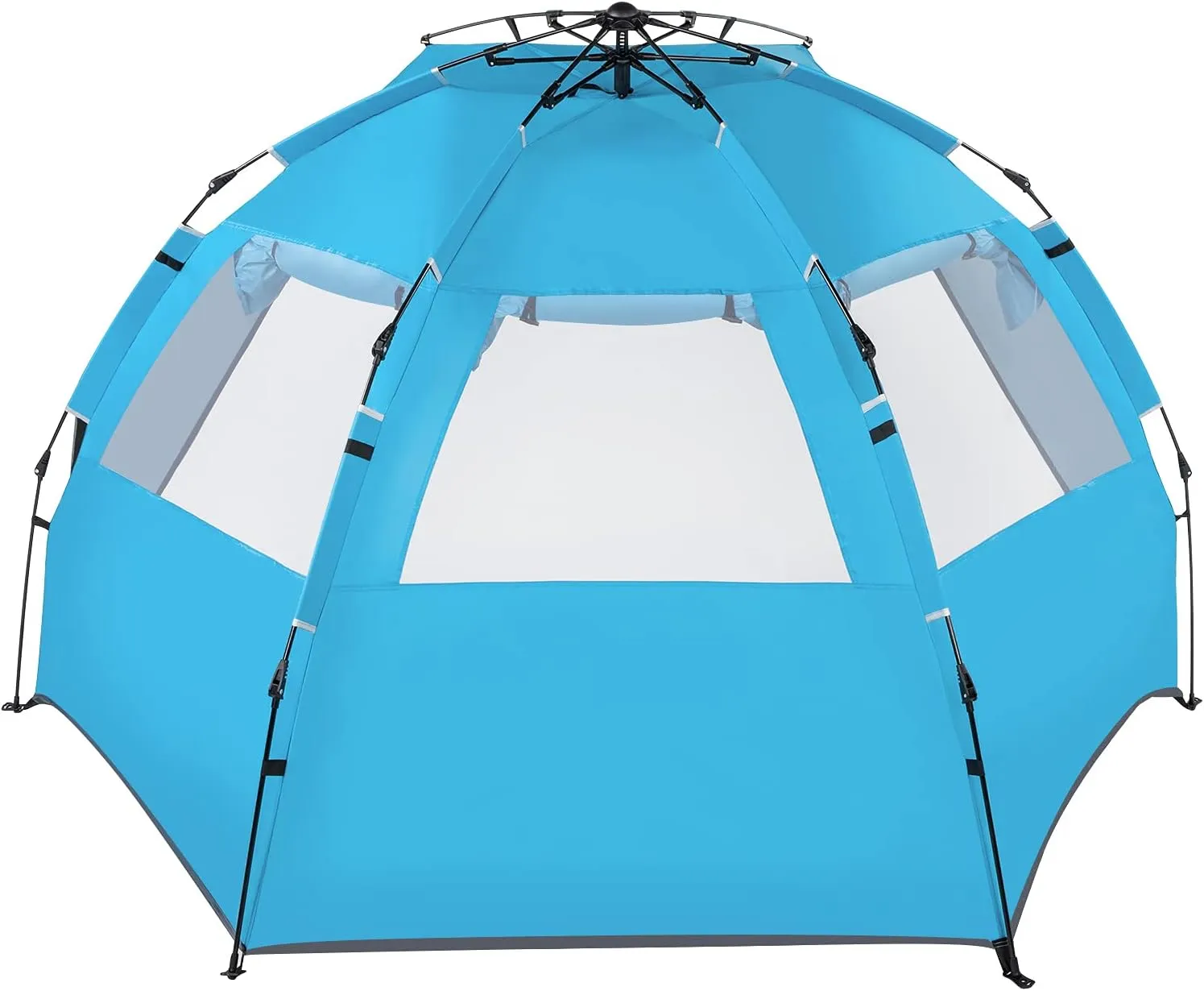 Camping Tent, Easy Set Up Family Tent,Waterproof and Windproof Beach Tent, Make Your Camping Trip Comfortable and Enjoyable