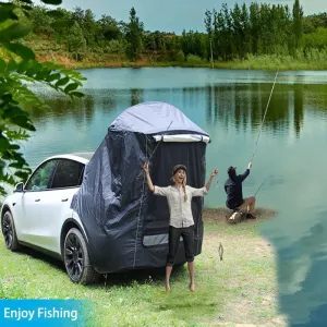 Camping Tent for Tesla Model Y - Tailgate Shade Awning Tent