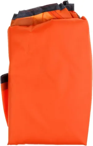 Camping Tent Waterproof Ground Sheet Camping Tent Footprint with Anchor Holes (Color : Black) (Orange)
