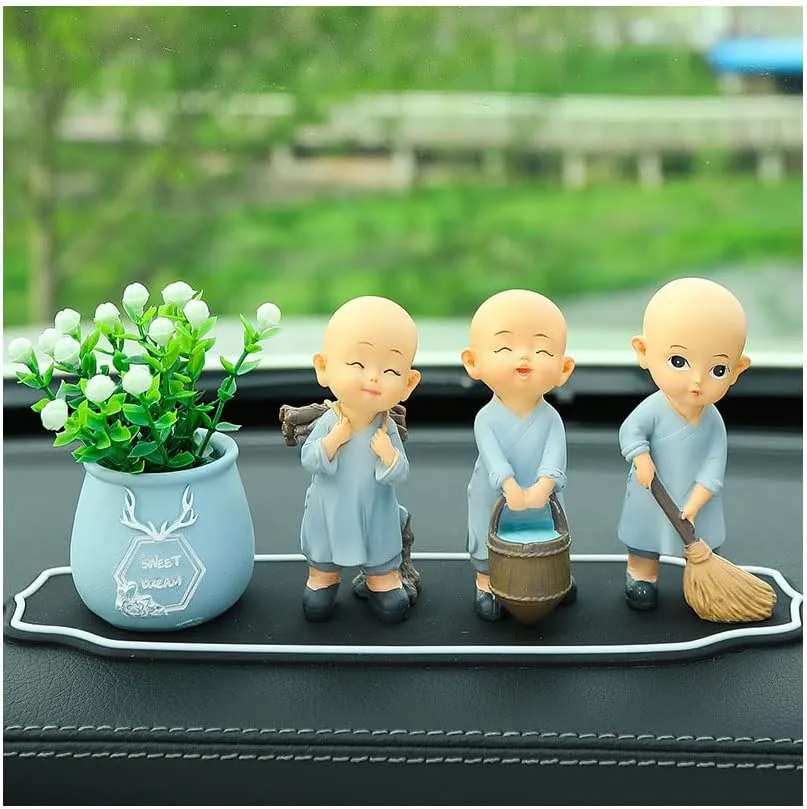 Car Dashboard Decoration Set,Cute Doll Ornaments,Desk Ornaments.,Style 2,S
