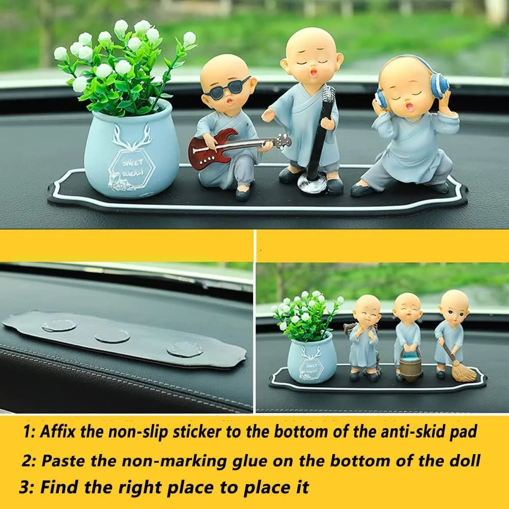 Car Dashboard Decoration Set,Cute Doll Ornaments,Desk Ornaments.,Style 2,S