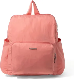 Carryall Packable Lightweight Travel Backpack 14x11" Folding Compact Nylon Washable Weekender Daypack w/Luggage Sleeve