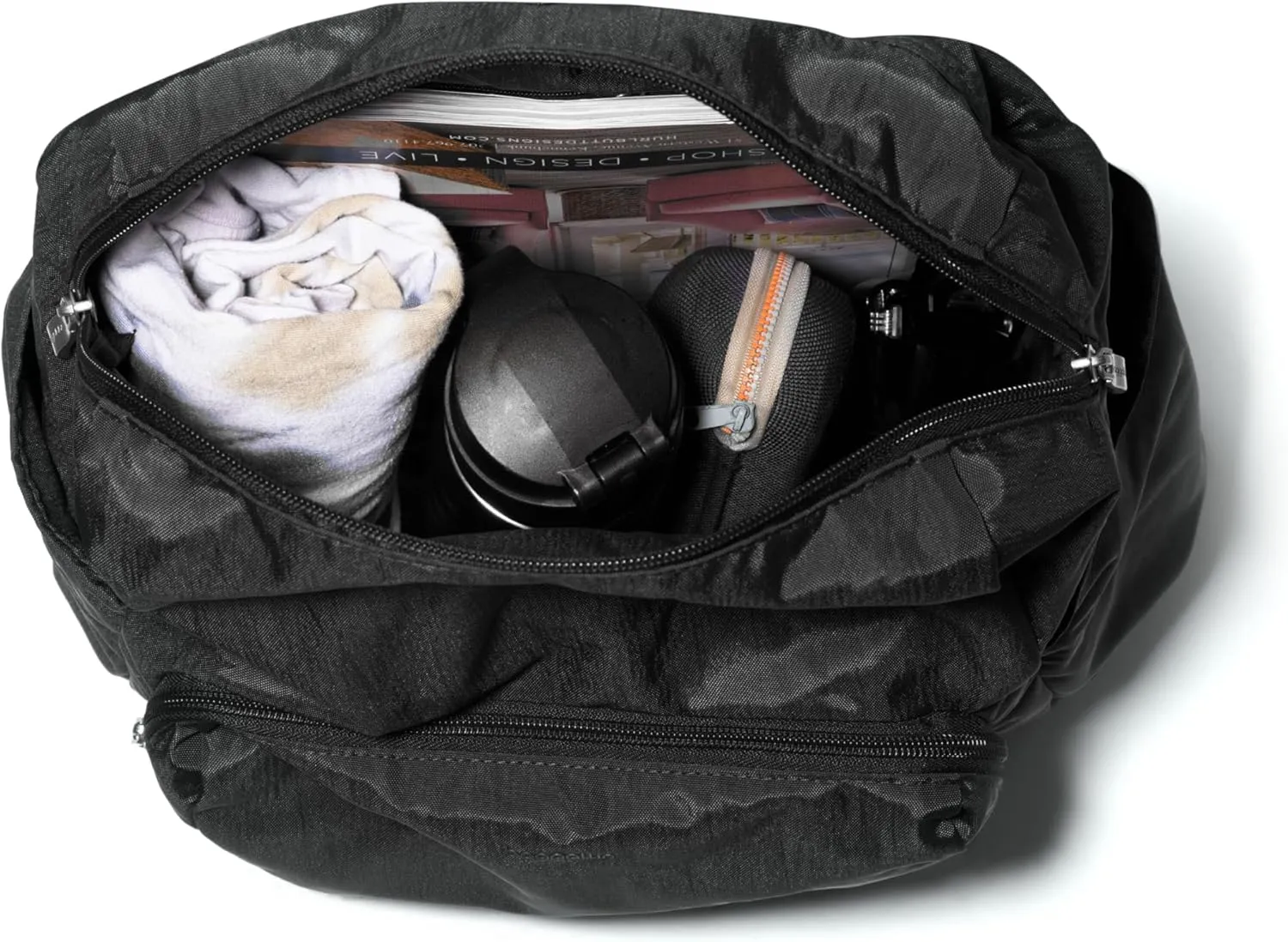 Carryall Packable Lightweight Travel Backpack 14x11" Folding Compact Nylon Washable Weekender Daypack w/Luggage Sleeve