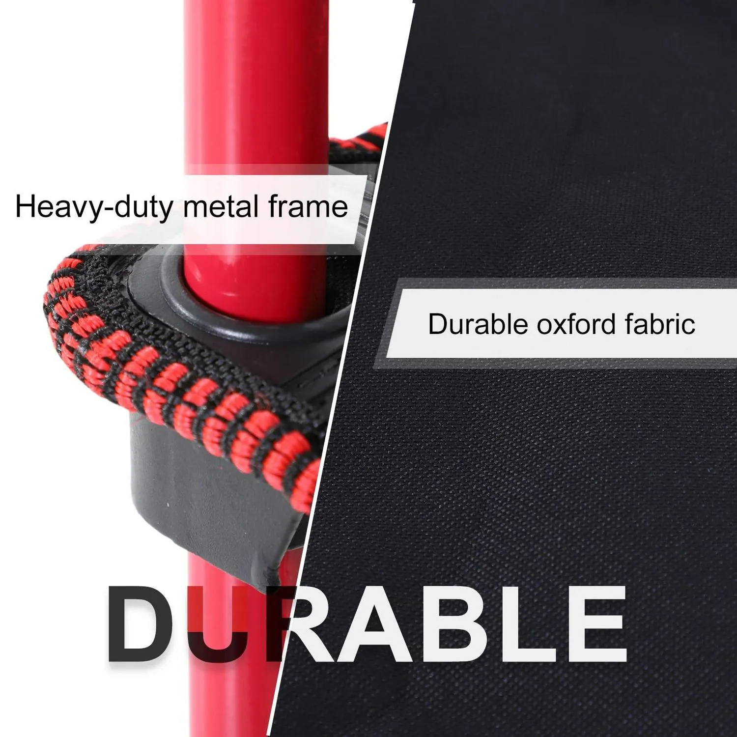 Chair Fishing Director Metal Picnic Oxford Folding Portable Cup Seat With Privacy-focused Customized options Frame Camping Pocket - Outsunny Phone Holder, Armchair Red