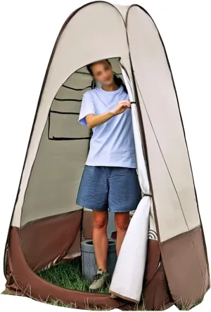 Changing Tent pop up Instant Pop Up Pod Changing Room Privacy Shower Tent Instant Portable Outdoor Rain Shelter,Camp Toilet for Camping Beach Lightweight Sturdy,Easy Set Up,Foldable