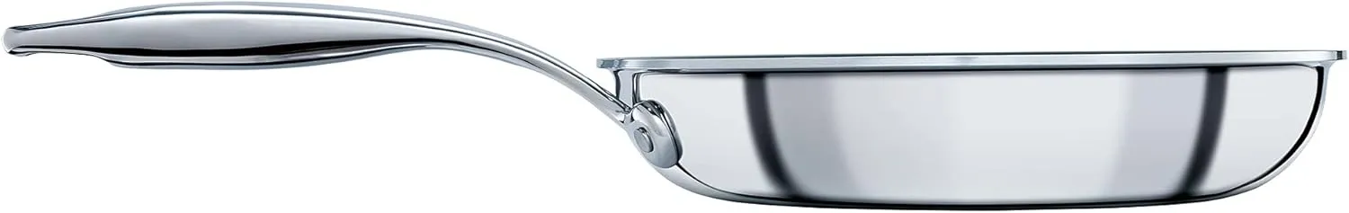 Circulon SteelShield Frying Pan, 22cm, Silver