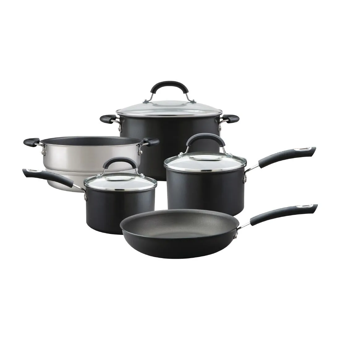 Circulon Total Hard Anodised Aluminium Non-Stick Pan (5 Pack)