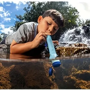 ClearFlow Water Filter Straw – Ultra-Compact Survival Purifier