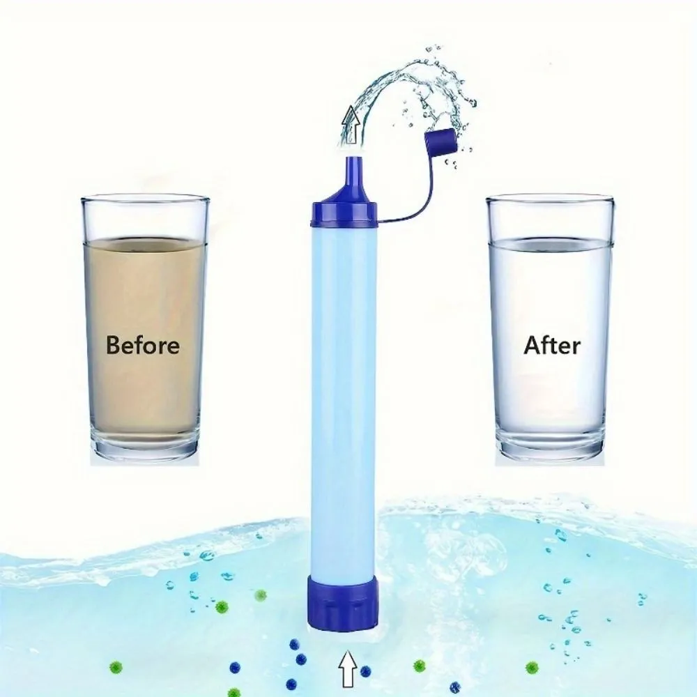ClearFlow Water Filter Straw – Ultra-Compact Survival Purifier