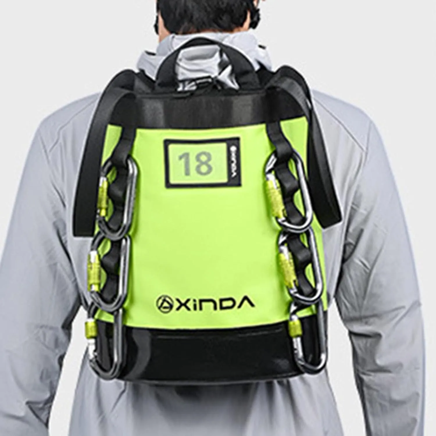 Climbing Equipment Tool High Altitude Work Climbing Backpack for Garden, 18L