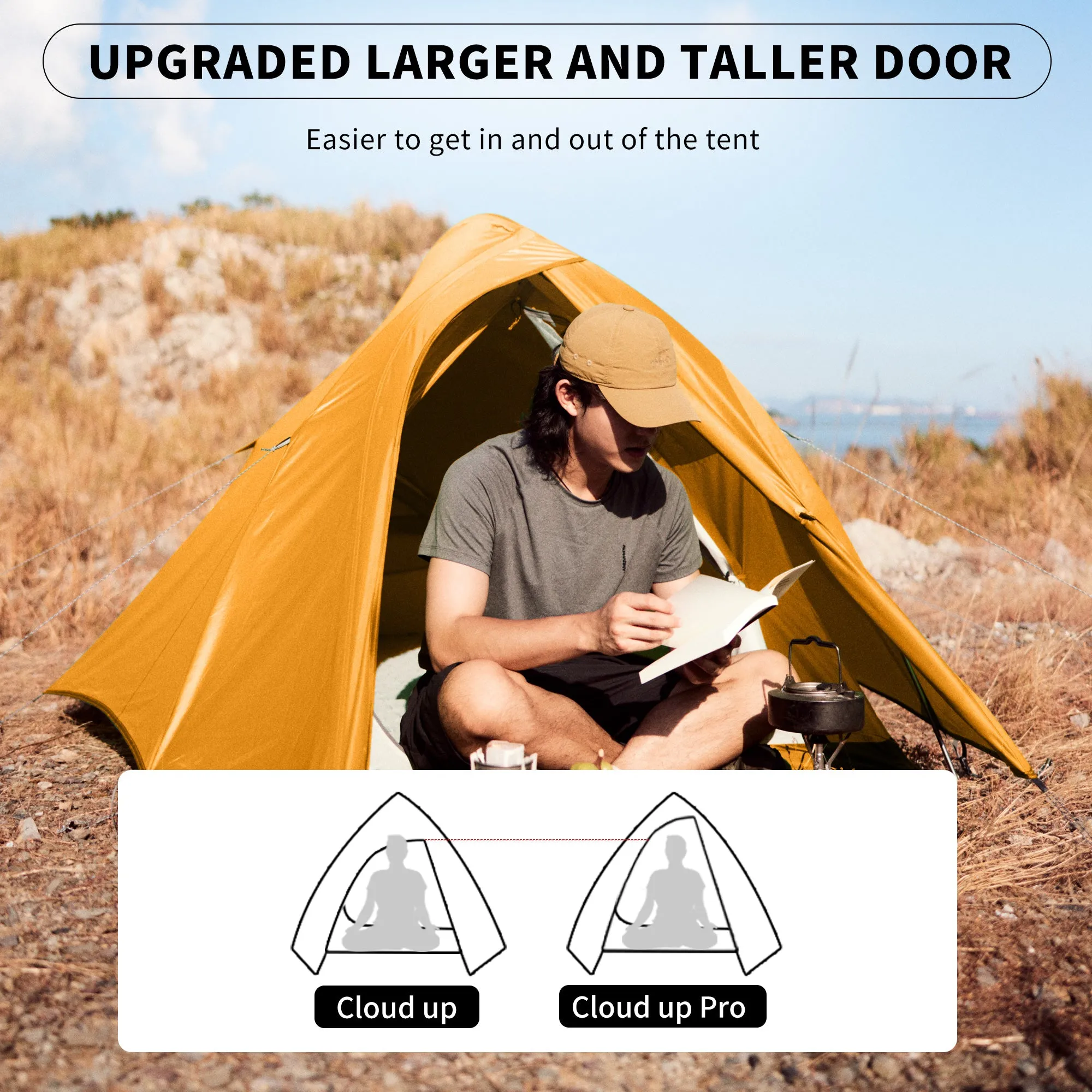 Cloud Up Base 1-2People Lightweight Backpacking Tent