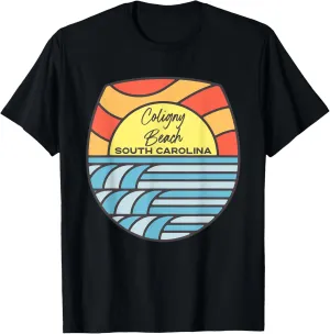 Coligny Beach South Carolina SC Sunset Vacation Souvenir T-Shirt