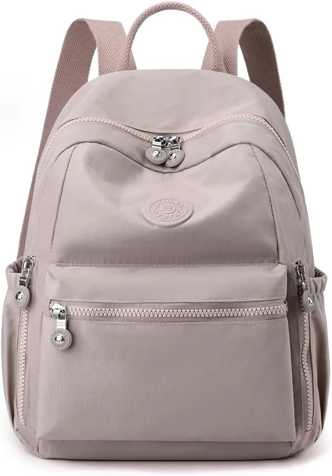 Collsants Backpack Purse for Women Mini Backpack Small Backpack Purse Casual Daypack for Women(champagne)
