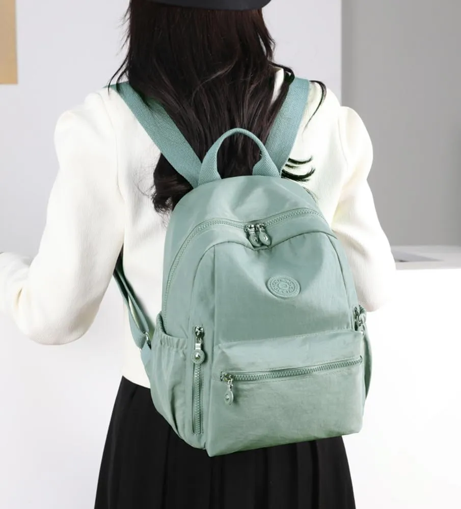 Collsants Backpack Purse for Women Mini Backpack Small Backpack Purse Casual Daypack for Women(champagne)