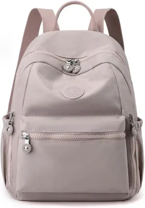 Collsants Backpack Purse for Women Mini Backpack Small Backpack Purse Casual Daypack for Women(champagne)