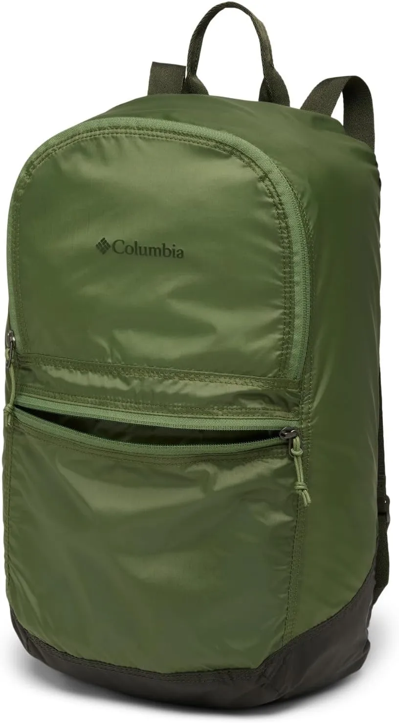Columbia Unisex Lightweight Packable Backpack, Canteen/Greenscape, One Size