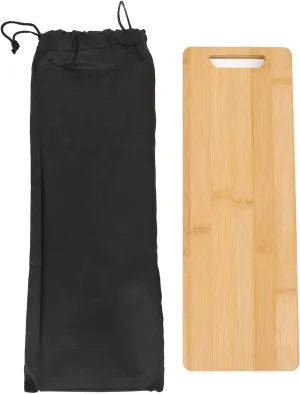 Compact and Stylish Camping Table Unit Board, Portable and Versatile for IGT Tables, Homes, Offices, and Outdoors, Made of Bambusoideae (Chopping Board)