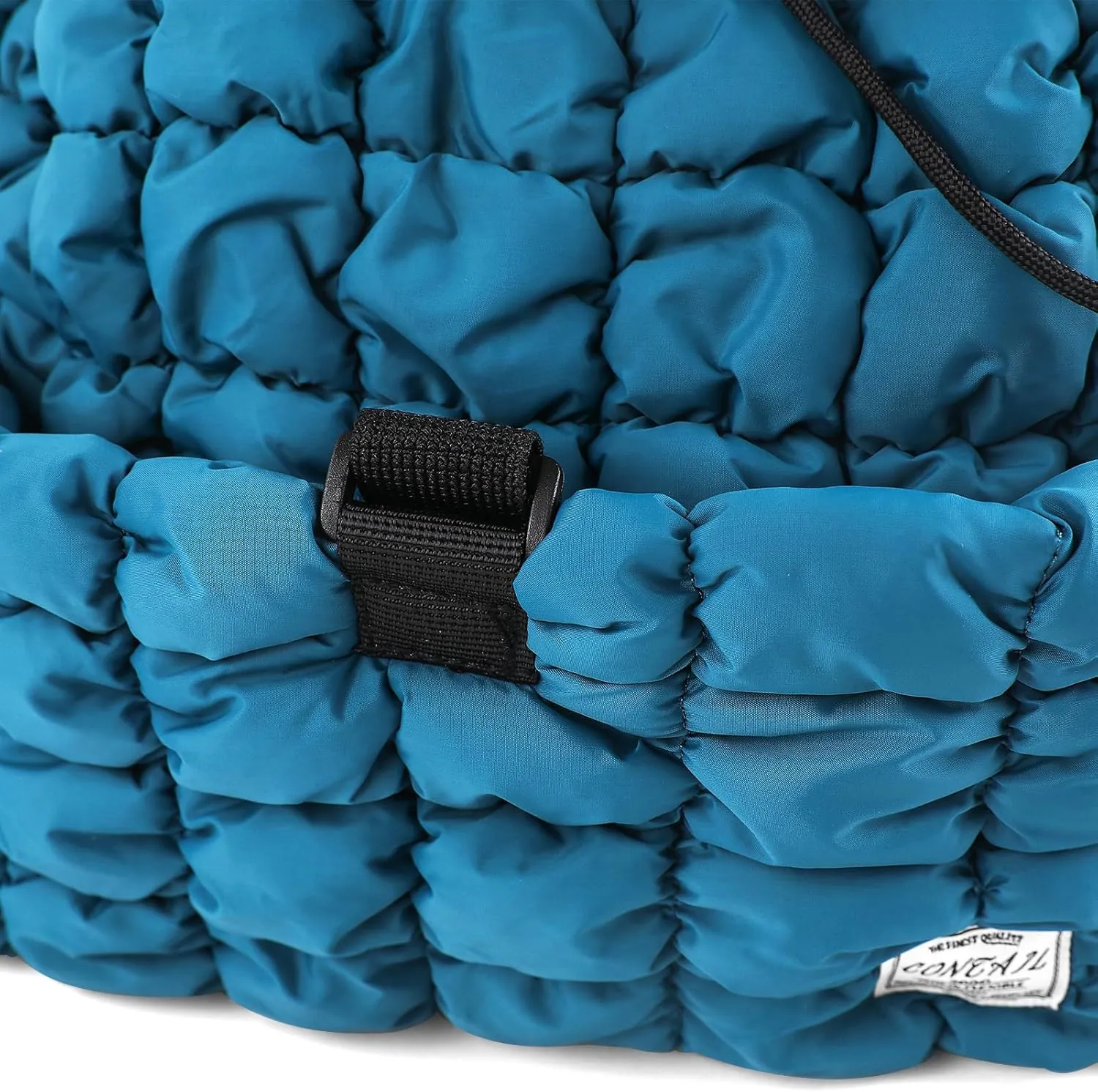 CONTAIL 18L Quilted Puffer Backpack for Women,Lightweight Puffy Hiker Pack,Blue