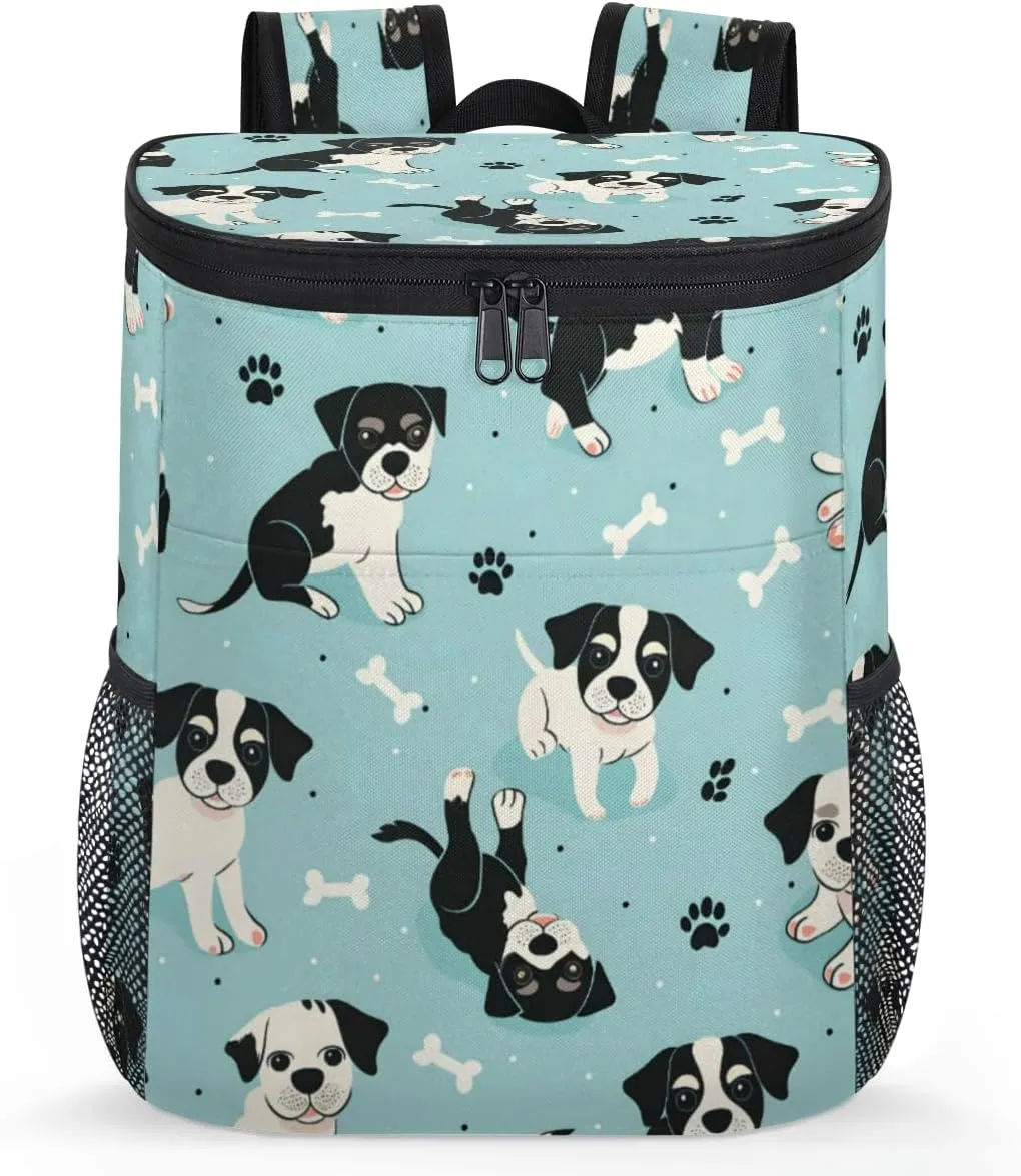 Cooler Backpack Insulated Cute Dinosaur Theme Lightweight Travel Cooler Lunch Backpack Drink Beverage Beer Bag