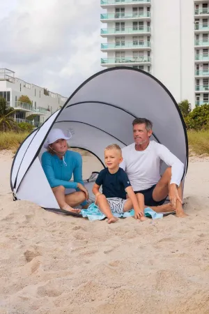 Coolibar UPF 50  Soltent Instant Pop-Up Beach Tent | Silver