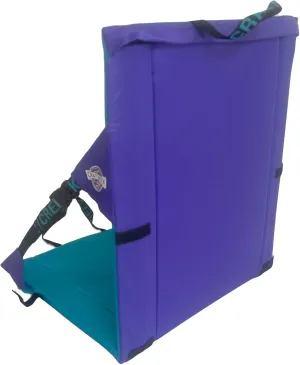 Crazy Creek Original LongBack Chair, Portable Chair for Camping and Stadiums, High Density Foam Cushion, Comfortable and Adjustable Back Support, Lightweight and Foldable, Water-Resistant