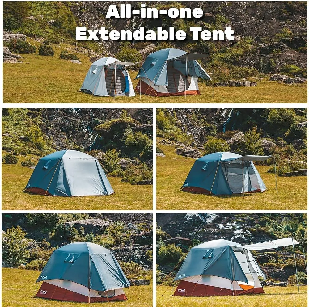 Crua Outdoors Xtent & Xtent Maxx - Vertically Extendable Tent for Camping, Hiking, Outdoor Adventures