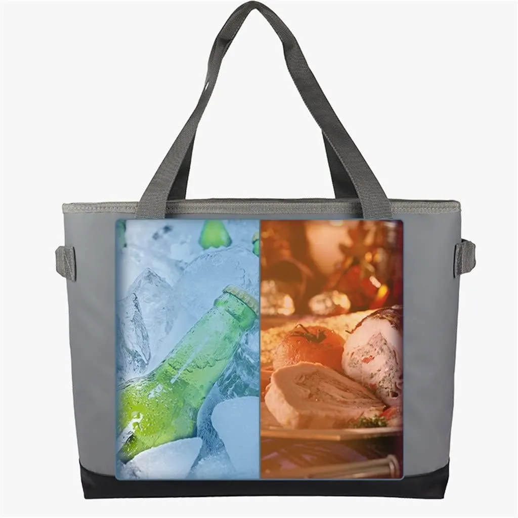 CSCDD Portable Shoulder Waterproof Picnic Beer Fruit Beverage Ice Bag Ice Pack Lunch Lunch Bag Insulation(D)